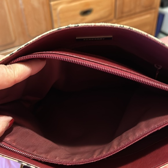 BURBERRY Logo Nova Check Tote Shoulder Bag - Picture 12 of 16